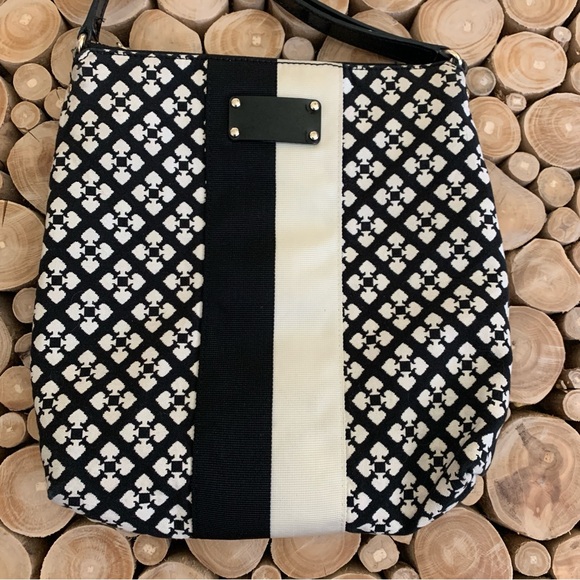 kate spade Black and Cream Crossbody Bag - Picture 3 of 16